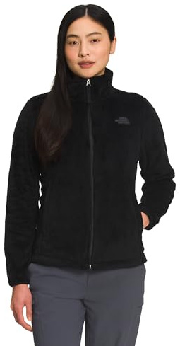 The North Face Women's Osito Full Zip Fleece Jacket (Standard and Plus Size), TNF Black, Medium