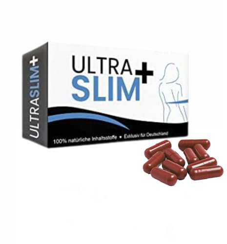 Natürliche Ultra Slim + Abnehm Kapseln mit Garcinia Cambogia, Koffein und Bittermelonen-Extrakt. Erreiche mit Ultra Slim+ dein wohlfühl Gewicht!!!