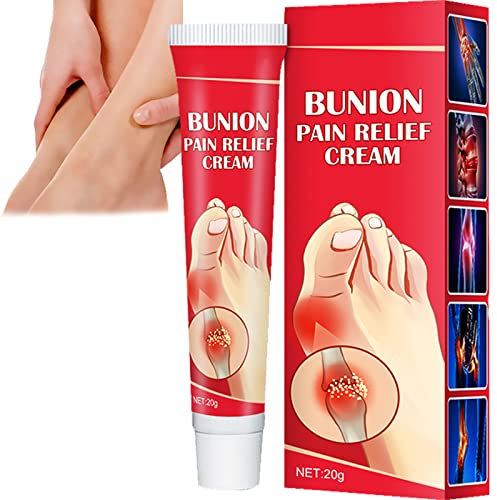 Crema para Aliviar el Dolor Muscular,Crema para Aliviar el Dolor de Pies,Crema para el Alivio Dolor Dedo del Pie,Crema para el Alivio de la Hinchazón del Dedo del Pie 20g