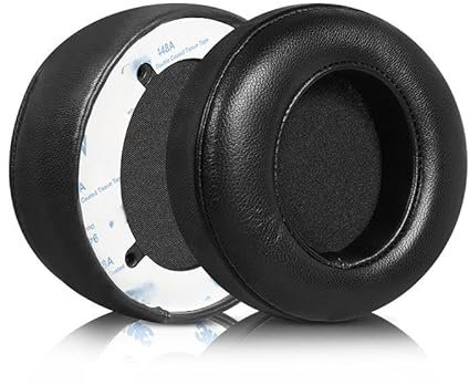 Ear Pads Compatible with Philips Fidelio X2HR X1S X2 X3 Over-Ear Headphones, X2HR Ear Pads Cushions Replacement, Black Lambskin