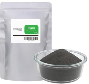 PZPSEQGM Polvo DTF Negro 1000g 1kg Compatible con Winnerjet para Impresión De Película De Transferencia Directa Y Película Pet