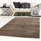 Taracarpet Designer-Teppich Galant Flauschige Flachflor Teppiche fürs Wohnzimmer, Esszimmer, Schlafzimmer oder Kinderzimmer weich und Schadstoffgeprüft braun 240x340 cm