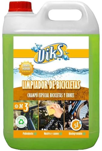 Viks | Fahrradreiniger | Bike Cleaner | Hochwertige Fahrradpflege | materialschonendes Fahrradreinigungsmittel | 5 Liter