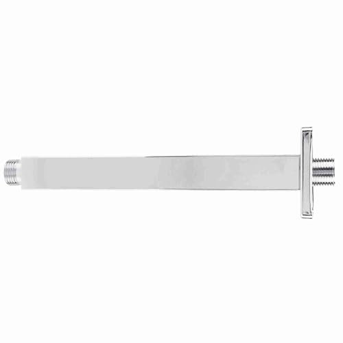 Brazo de Ducha, Tubos Rectos Redondos de Acero, 1 Pieza que Soporta el Rociador Superior y Suministra Agua Al Rociador Superior (20,3 cm/8 pulgadas)