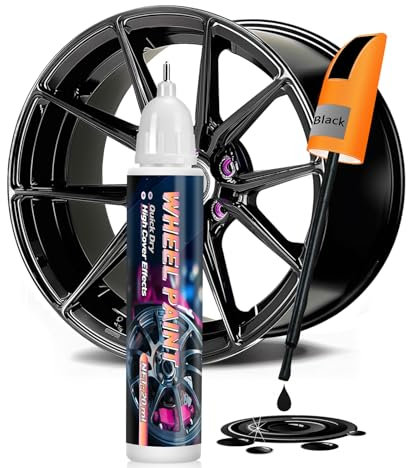AstraVox Quita Arañazos Coche 2 Piezas, 2 En 1 Reparar Arañazos De Coche, Resistente Al Agua y Al Óxido Pintura Para Coche, Apto Para Coches, Bicicletas, Motos (black-1pcs)