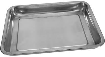 TOYANDONA Bañera De Acero Inoxidable para Pájaros Bañera para Jaula De Pájaros para Limpiar Loros y Palomas Casa o Tienda De Mascotas para Limpieza De Aves