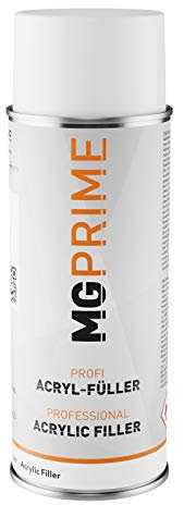 MG PRIME Spray de Remplissage Apprêt d'adhérence Spray de Remplissage pour Peinture de Voiture Noir Bombe aérosol 400 ML