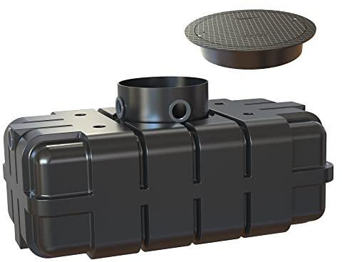 Garten-Zisternen Flachtank 1700 Liter (mit Abdeckung)