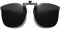 Musivon Sonnenbrillen Aufsatz Brille - Clip on Sonnenbrille für Brillenträger Herren Damen