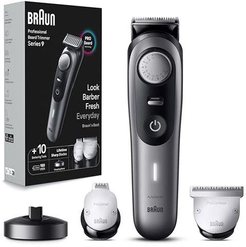 Braun Series 9 BT9420 Profi Barttrimmer inkl. Friseurwerkzeuge