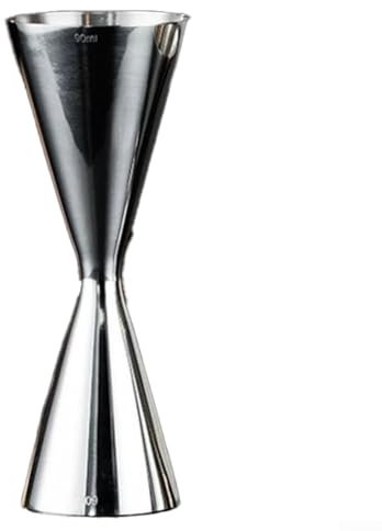 Stainless Steel Cocktail Jigger, Professional Bartender Beverage Measuring Cup, For Precise Measurement 30/45ml, 30/60ml, 45/60ml, 60/90ml(60/90ml)