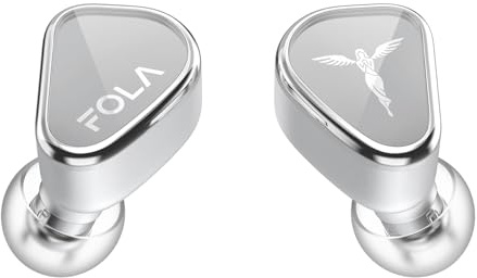 TANCHJIM FOLA HiFi in-Ear Monitor, Low Distortion DMT5 1DD Vocal & Instrument Enhance Wired Earphones Support APP Control HRTF Virtual 7.1/5.1 Channel & Gaming Sound Effect, IEM with 3 Tuning Nozzles