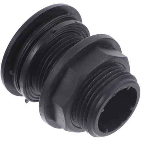MUELODSIC Conector de Tanque de Agua Rosca Accesorio para Tanque de Almacenamiento Instalación Sencilla para Cubo de Lluvia Estanque o Sistema de Riego Doméstico