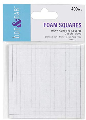 Dot & Dab Glues & Adhesives - Adhesive Foam Circles (1mm x 15mm)
