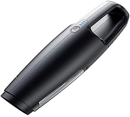 NCRD Aspirateur de Poche, léger avec Une Aspiration puissante, Filtre en Acier Inoxydable d'aspirateur 120W 7000Pa. Charge Rapide pour la Voiture à la Maison