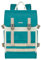 BITUOR Rucksack Damen und Herren, Laptop Rucksäcke, Tagesrucksack mit 15,6 Laptopfach, Wasserabweisender Handgepäck Rucksack, School Bag Casual Backpack für Schule, Arbeit, Freizeit und Reise, Türkis