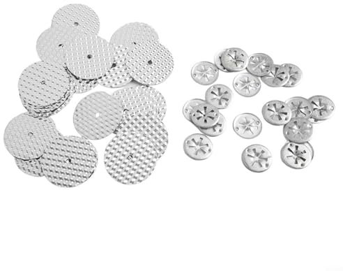 GLFLOW Kit de réparation de bouclier thermique de voiture 50 pièces N90796501 Plaque de protection en métal Pièces extérieures anti-corrosion et résistant à l'usure