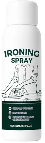 Spray Anti-Static – 100 ml Planchado Viajes de negocios Desplazamientos rápidos sin trazas blancas amarillentas protección térmica niebla uniforme cuidado textil delicado mantenimiento