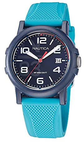Nautica Reloj Casual NAPEPF109, Azul, Correa