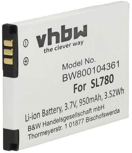 vhbw Akku Ersatz für Siemens V30145-K1310K-X444, V30145-K1310-X445 für schnurlos Festnetz Telefon (950mAh, 3,7V, Li-Ion)