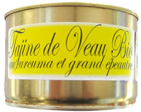 Gaec de Montredon - Tajine de veau au curcuma et grand épeautre 450g - unité