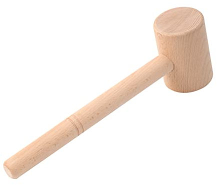 DOITOOL Spielzeug Für Kinder 1stk Krabben Schl?gel Hammer Spielzeug Mini Holz Mallet Muschelhämmer Krabbenschläger Craer Mit Meeresüchten Krabben-hummerschlägel Kind Zubehör Meeresfrüchte