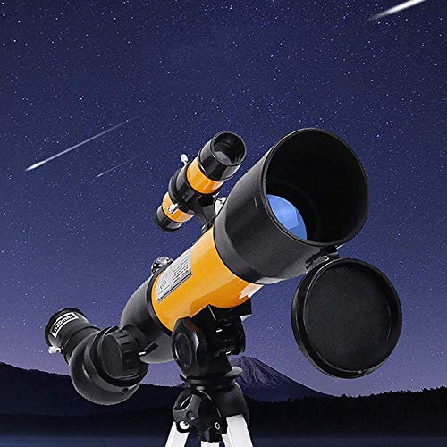 BYERZ Bärbart reseteleskop för vuxna, teleskop för barn astronomi nybörjare 50 mm refraktorteleskop, HD mörkerseende för att observera månen och landskapet