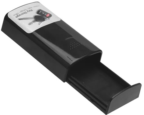 Portachiavi magnetico per nascondere una call'esterno, forte magnete di ricambio portachiavi segreto sotto auto casa garage ufficio cassaforte per chiavi di emergenza