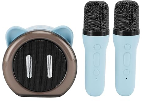 Machine à karaoké, Haut-Parleur sans Fil, Effets de Lumière LED, Microphone Portable pour Les Fêtes à la Maison et en Plein Air