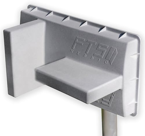 FTS - Antena direccional universal LTE/5G con ganancia de 2 x 12 dBi, resistente a la intemperie y potente para una mejor recepción, fácil montaje, con cable de 10 m