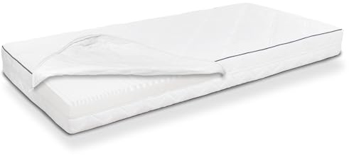 Sleezzz Superior madrass, 7 zoner, H3+H4 hårdhetsgrad, 21 cm höjd, vändmadrass upp till 120 kg (100x200 cm)