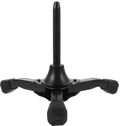 TOYANDONA Supporto Pieghevole in Ferro e ABS per Clarinetto e Flauto Resistente e Compatto Base Antiscivolo per Performance Musicali in Vari Luoghi