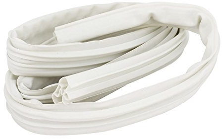 Ruilogod Casa congelador para frigorífico Puerta de goma Junta de sellado Strip blancopuro 59 