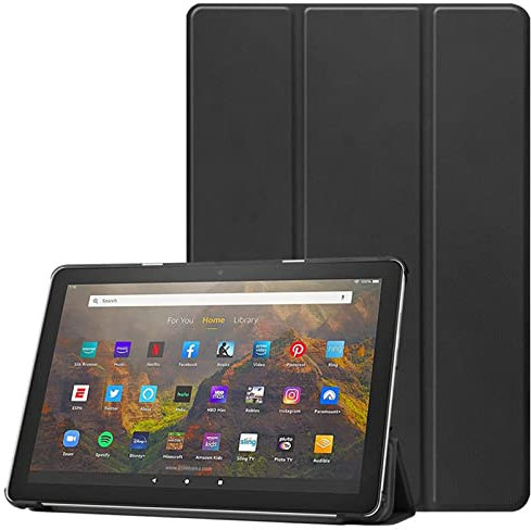 YYSS Per 8 Amazon Kindle Fire HD 8 2018/2017/2016 Custodia 8a/7a/6a Generazione, Smart Cover in Pelle PU con Auto Wake/Sleep