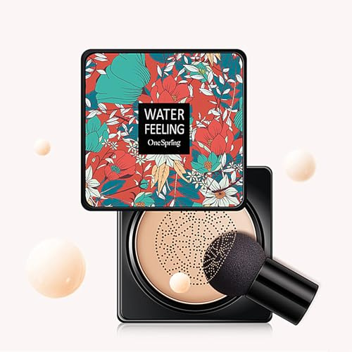 Qurygin BB Cream CC Cream - 20 ml Hidratante Cushion Foundation, Foundation, Corrector duradero BB Cream, Corrector BB Cream de larga duración, crema base