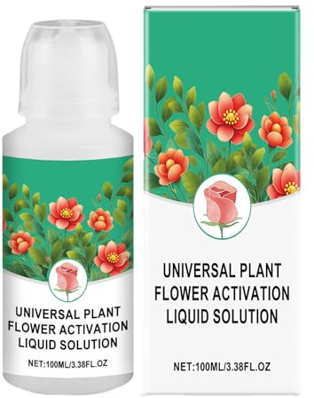 FVPKYUR Fertilizzante per Fiori,Fertilizzante 100ml Per Piante Da Interno | Accessori Giardino Per Piante in Vaso Fiori Orto Orchidee Interni Esterni Fattoria