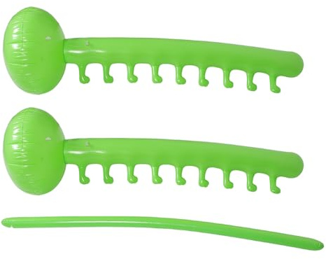 BESPORTBLE Barra Gonfiabile per Salto in Alto 180 CM Verde – Gioco Limbo per e Adulti Attrezzatura per Giochi da Giardino e Feste Estive all’Aperto Decorazione Gonfiabile per Eventi in