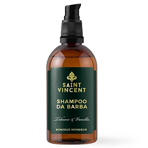 LFA - LABORATORI | Shampoo Barba e Baffi, Detergente Professionale, Sapone da Barba Fragranza al Tabacco e Vaniglia (100 Ml)
