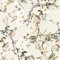 Japanische Kirschblüten-Tapete | Tapete mit Blumen Vögel Shabby Chic Look | Vliestapete japanischer Stil für Schlafzimmer, Gästezimmer!