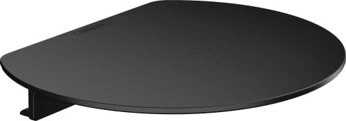 hansgrohe WallStoris - Étagère douche sans percage, Tablette douche, Étagère lavabo salle de bain, Accessoire salle de bain, Noir mat, 27915670