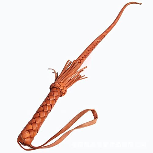 SKaTR 79cm Handgewebte Reitgerte Westernpferderennen Reitgeschirr Reitpeitsche Reitpeitsche