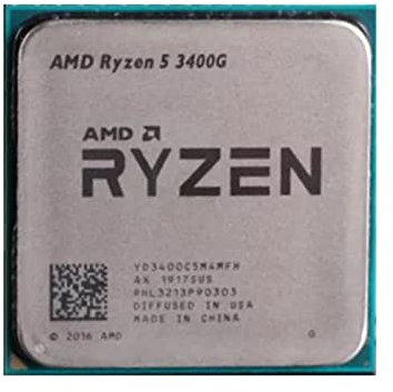 componenti del computer Processore CPU AMD Ryzen 5 2400G R5 2400G 3,6 GHz quad-core a otto thread 65 W YD2400C5M4MFB Socket AM4 tecnologia matura