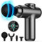 Lefity Mini Pistola De Masaje De Tejido Profundo, Portátil De Mano Con 30 Velocidades y Pantalla Táctil LCD Para Aliviar Músculos