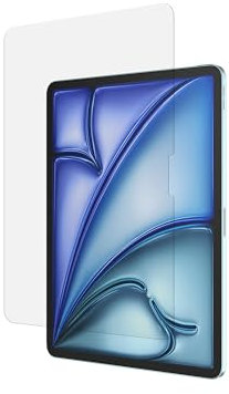 Belkin ScreenForce TemperedGlass Displayschutzfolie für iPad Air, 11, Schutzfolie mit Härtegrad 9H, Hartglas, 0,33 mm dünn, kratzfest, einfache Anbringung, kompatibel mit Hüllen und Apple Pencil