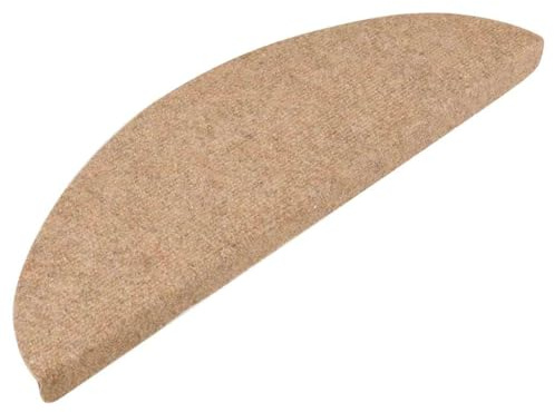 vidaXL Trappmattor självhäftande 20 st beige 56x17x3 cm, trappsteg, trappstegsmatta, trappstegsmatta, trappsteg, trappstegsmatta, trappstegsskydd