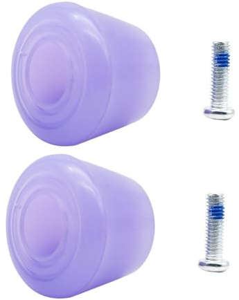 BESPORTBLE Roller Skate Brake Head 2 Pack with Screws Adjustable Height Brake Block for Inline and Roller Skates Safety Training Accessories