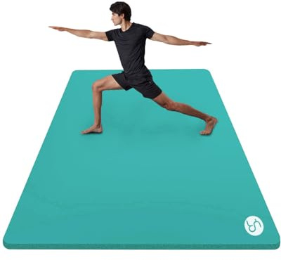 RYTMAT Yoga Mat Thick 15mm NBR 190 x 90cm Wide Exercise Mat for Home Gym Yoga Pilates Cardio Gymnastics Training with Carry Bag