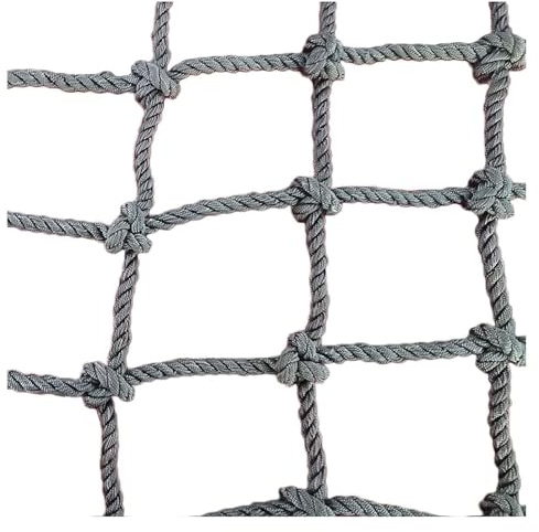 Rete di sicurezza per arrampicata all'aperto, 1 x 7,5 m, per bambini e adulti, protezione per altalene, attrezzatura da arrampicata, soluzione sicura per parchi giochi