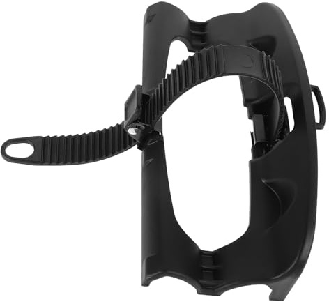GAROZATION Car Roof Bike Rear Wheel Rack Mount Bracket for Mountain and Racing Bicycles, Universal Plastic Base Holder for Car Truck Bike Carrier Storage