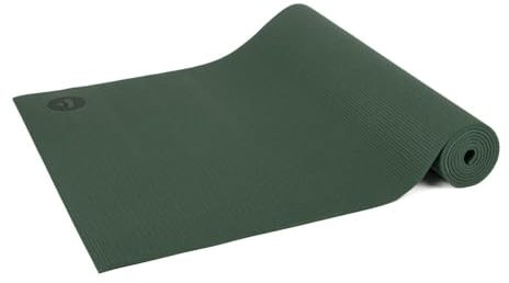 Bodhi Yogamatte Asana | Rutschfeste Übungsmatte | Schadstofffrei & Waschbar | Matte aus PVC | Fitnessmatte für Yoga, Pilates & Gymnastik | Antirutschmatte für deine Yogapraxis | Waldgrün